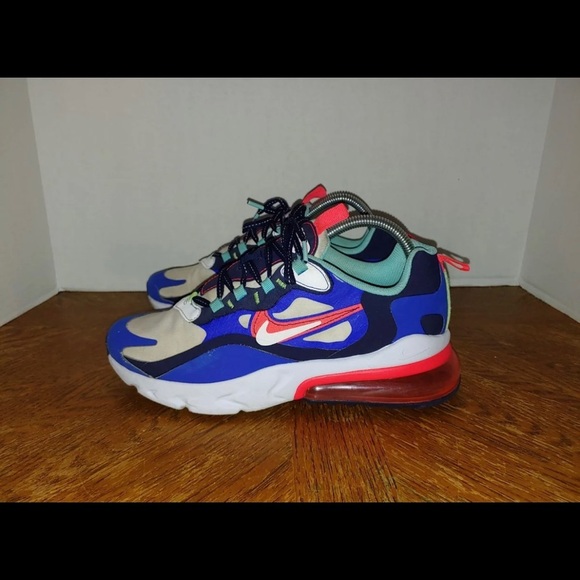 Nike Air Max 270 React SE (GS)Youth size 7 Metallic CU6697 001. - Picture 2 of 11